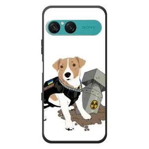 Чехол с принтом Собаки Патрон для Sony Xperia 10 VII (Пёс Патрон с ракетой)