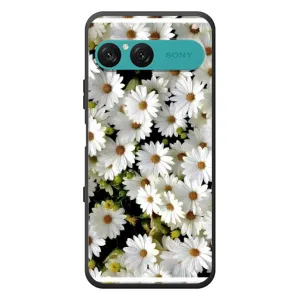 Чохол з ромашками на Sony Xperia 10 VII (Рамка в ромашках)