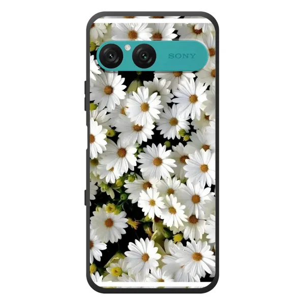Чехол с рисунком «Рамка в ромашках» для Sony Xperia 10 VII Чехол с рисунком «Рамка в ромашках» для Sony Xperia 10 VII