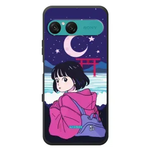 Чехол с персонажами АНИМЕ на Sony Xperia 10 VII (Синобу Миякэ)