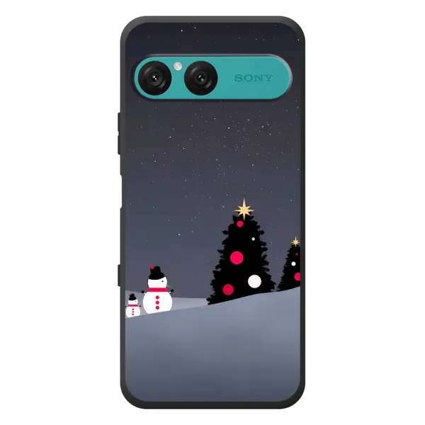 Чехол с рисунком «Снеговички» для Sony Xperia 10 VII Чехол с рисунком «Снеговички» для Sony Xperia 10 VII