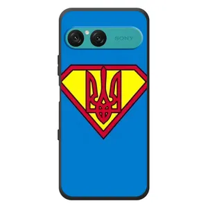 Чехол с картинкой (Патриотический ГЕРБ) на Sony Xperia 10 VII (Super - Герб)