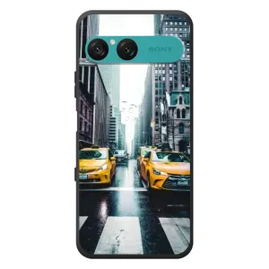 Силиконовый бампер (Работники) на Sony Xperia 10 VII (Такси)
