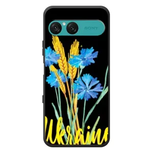 Чохол на Sony Xperia 10 VII (Український дизайн) (Україна в квітах)