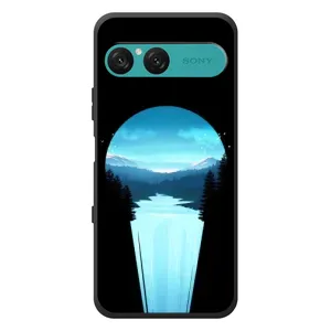 Летний Чехол на Sony Xperia 10 VII (Синий Водопад)