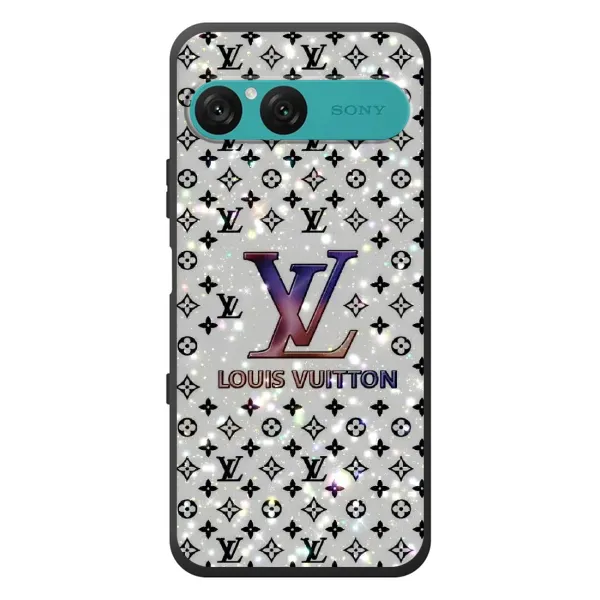Чехол с рисунком «Яркий LV» для Sony Xperia 10 VII Чехол с рисунком «Яркий LV» для Sony Xperia 10 VII