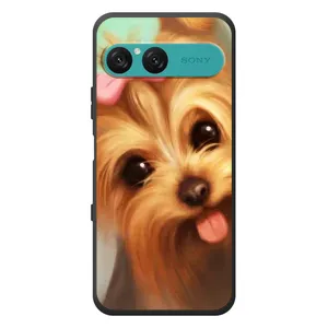 Чехол (ТПУ) Милые собачки для Sony Xperia 10 VII (Йоршенский терьер)