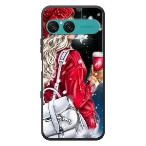 Чехлы на Новый Год Sony Xperia 10 VII (Зима пришла)