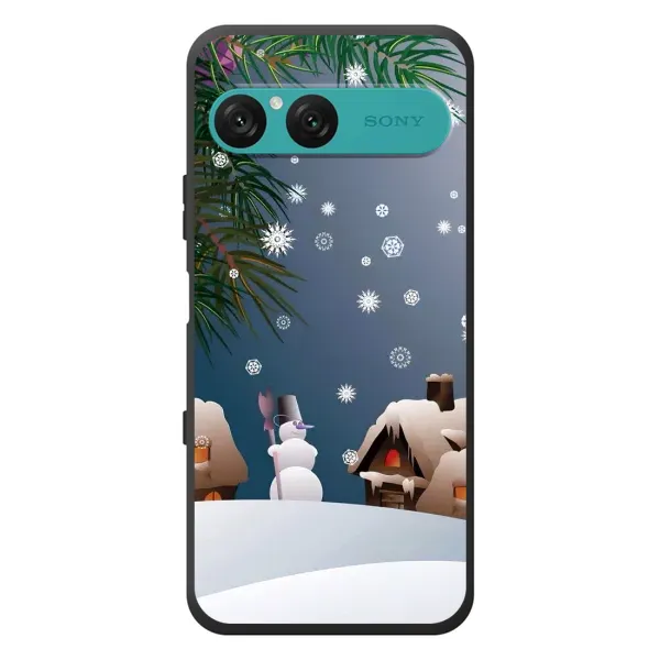 Чехол с рисунком «Зима» для Sony Xperia 10 VII Чехол с рисунком «Зима» для Sony Xperia 10 VII