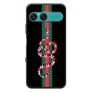 Чехлы Бренд GUCCI для Sony Xperia 10 VII (Змей Гуччи)