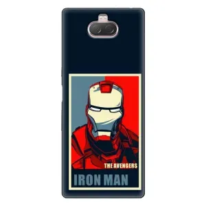 Чехол Супергерой Железный человек на Sony Xperia 10 (Art Iron man)