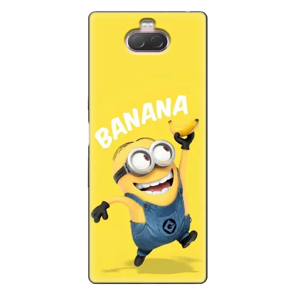Чехол с рисунком «Banana» для Sony Xperia 10