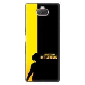 Чохол (TPU) з картинкою "Лого Пабг" на Соні Ксперів 10 (Battlegrounds)