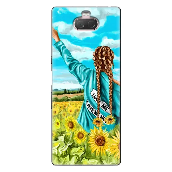 Чехол с рисунком «Девушка на поле» для Sony Xperia 10 Чехол с рисунком «Девушка на поле» для Sony Xperia 10