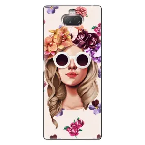 Чохол з картинкою Модні Дівчата Sony Xperia 10 (Дівчина в окулярах)