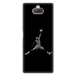Силиконовый Чехол Nike Air Jordan на Соин Кспериа 10 (Джордан)