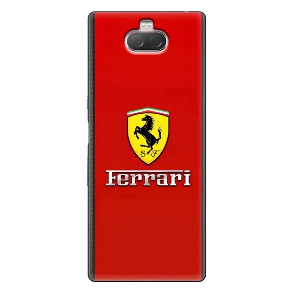 Чехол с рисунком «Ferrari Logo» для Sony Xperia 10 Чехол с рисунком «Ferrari Logo» для Sony Xperia 10