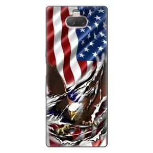 Аксессуар Чехол Флаг USA для Sony Xperia 10