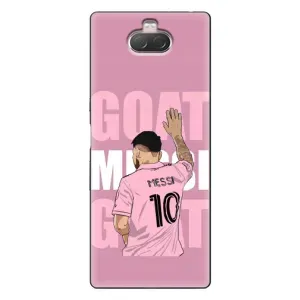 Чохли Лео Мессі в Маямі на Sony Xperia 10 (GOAT MESSI)
