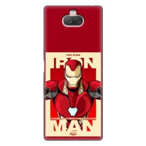 Чехол Супергерой Железный человек на Sony Xperia 10 (Iron man)