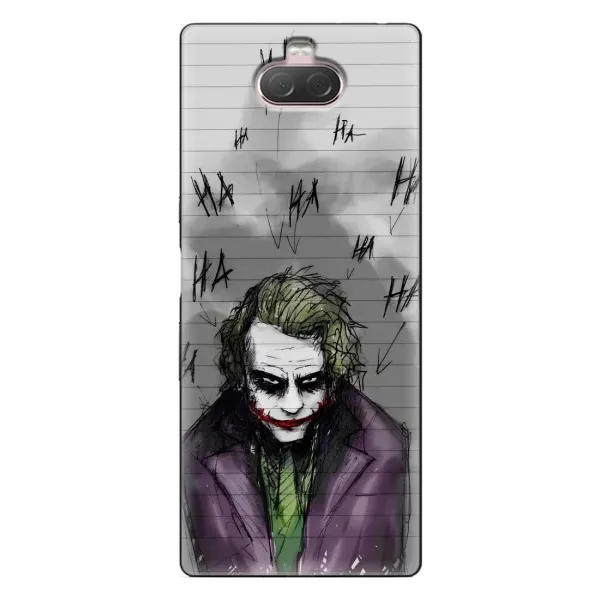 Чехол с рисунком «Joker клоун» для Sony Xperia 10 Чехол с рисунком «Joker клоун» для Sony Xperia 10