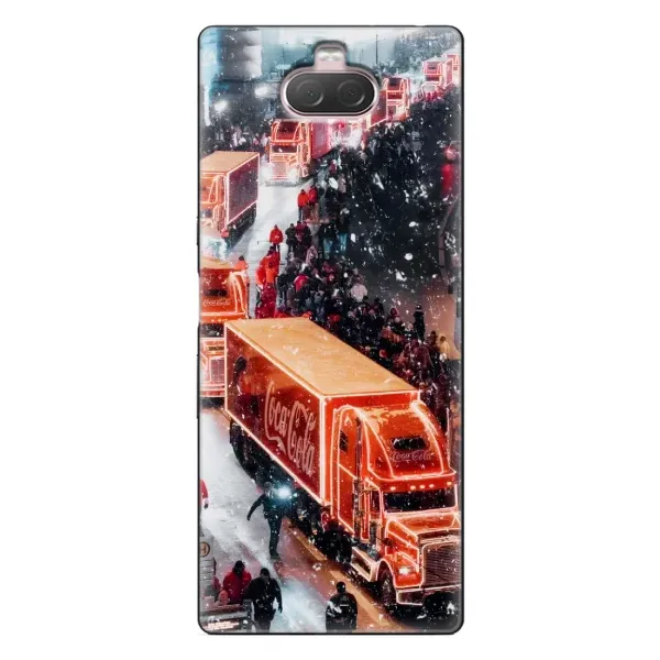 Чехол с рисунком «Кока Кола» для Sony Xperia 10 Чехол с рисунком «Кока Кола» для Sony Xperia 10