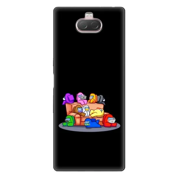 Чехол с рисунком «Команда» для Sony Xperia 10