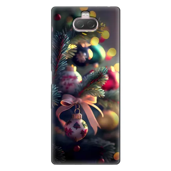 Чехол с рисунком «Красивая елочка» для Sony Xperia 10 Чехол с рисунком «Красивая елочка» для Sony Xperia 10