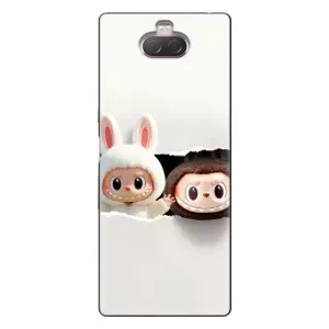 Чохол з принтом Лабубу для Sony Xperia 10 (Фігурки Labubu)