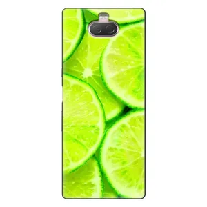 Чехол с изображением вкусной еды для Sony Xperia 10 (Лайм)