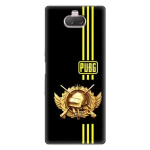 Чохол (TPU) з картинкою "Лого Пабг" на Соні Ксперів 10 (Логотип PUPG)