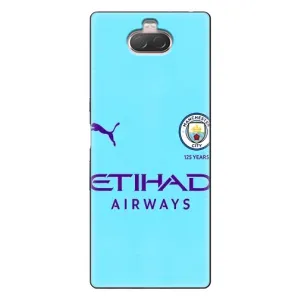 Силиконовые Чехлы принт Футбол на Sony Xperia 10 (Man City)
