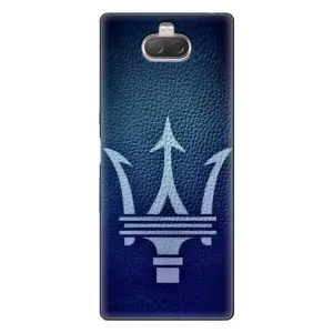 Чехлы с тематикой "Крутые машины" на Sony Xperia 10 (Лого Maserati)