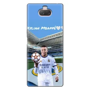 Чехол (TPU) с Футболистом на Sony Xperia 10 (Mbappe Real)