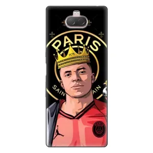 Чехол (TPU) с Футболистом на Sony Xperia 10 (Mbappe King)