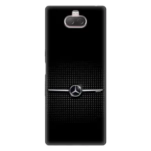 Силиконовый бампер с картинкой машины на Sony Xperia 10 (Mercedes)