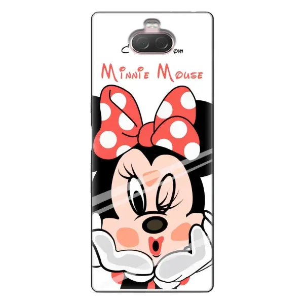 Чехол с рисунком «Minni Mouse» для Sony Xperia 10 Чехол с рисунком «Minni Mouse» для Sony Xperia 10