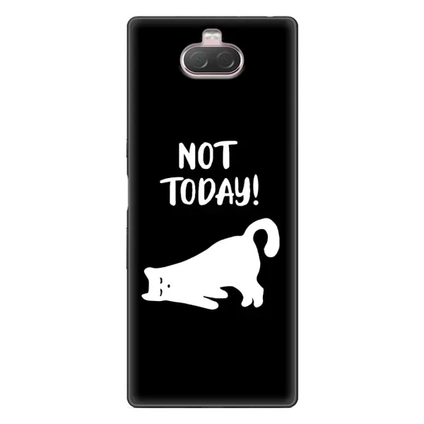 Чехол с рисунком «Not Today» для Sony Xperia 10