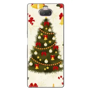 Чохол новорічна ялинка на Sony Xperia 10 (Новорічний принт)