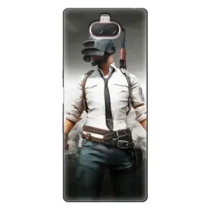 Чохол з картинкою "Герой Pubg" на Sony Xperia 10 (Пабг)