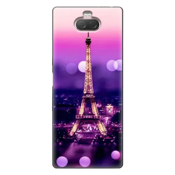 Чехол с рисунком «Париж башня» для Sony Xperia 10 Чехол с рисунком «Париж башня» для Sony Xperia 10