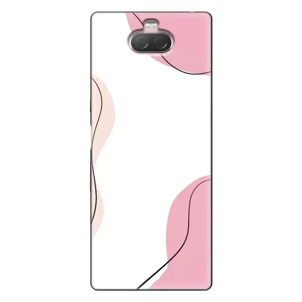 Чехол с рисунком «Розовый фон» для Sony Xperia 10 Чехол с рисунком «Розовый фон» для Sony Xperia 10