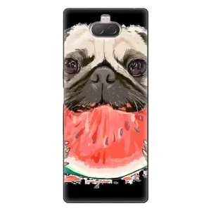 Чохол (ТПУ) Милі песики для Sony Xperia 10 (Смішний Мопс)
