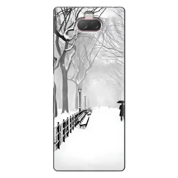 Чехол с рисунком «Снегом замело» для Sony Xperia 10 Чехол с рисунком «Снегом замело» для Sony Xperia 10