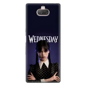 Чехлы с принтом Уэнсдей на Sony Xperia 10 (Wednesdey)