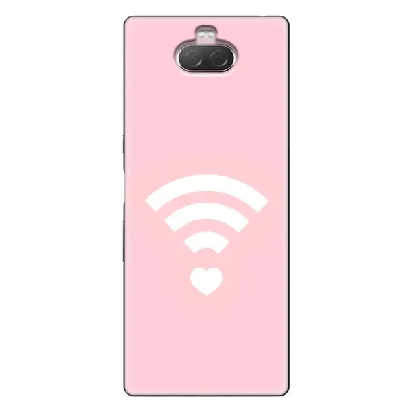 Чехол с рисунком «WiFi Love» для Sony Xperia 10 Чехол с рисунком «WiFi Love» для Sony Xperia 10