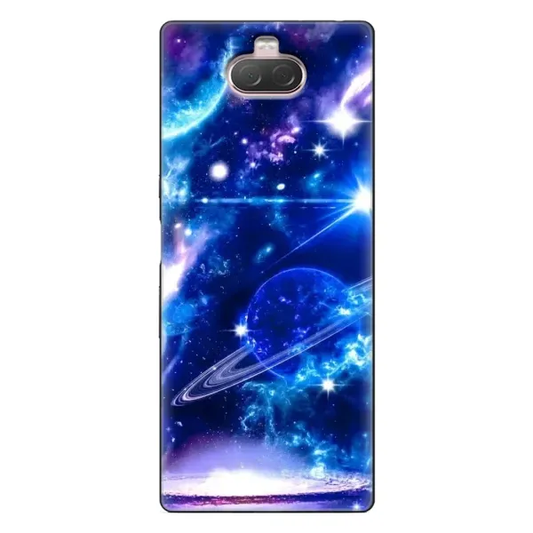 Чехол с рисунком «Яркий космос» для Sony Xperia 10 Чехол с рисунком «Яркий космос» для Sony Xperia 10