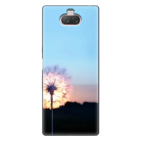 Чехол с рисунком «Закат с одуванчиком» для Sony Xperia 10 Чехол с рисунком «Закат с одуванчиком» для Sony Xperia 10