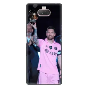 Чохли Лео Мессі в Маямі на Sony Xperia 10 (Золотий м'яч Мессі)