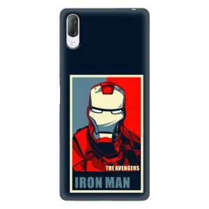 Чехол Супергерой Железный человек на Sony Xperia L3 (Art Iron man)